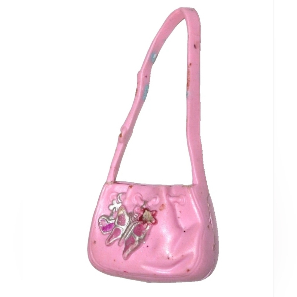 Pink Fairy Embellished Barbie Diaries - Butterfly bag - replacement purse